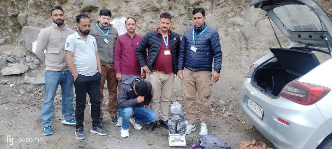 CRIME: Man arrested with 4 kg hashish in Chamba